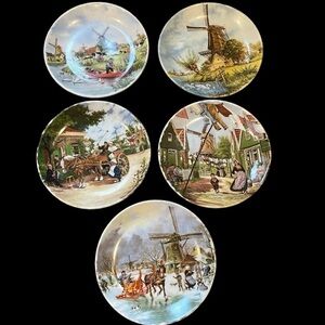 Royal Schwabap 1984 Ter‎ Steege BV. Holland 5” Wall plates